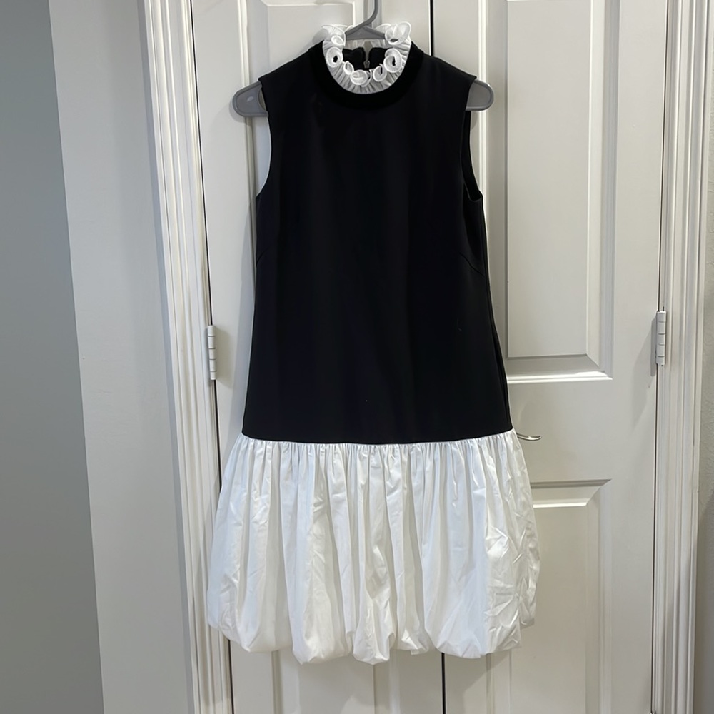Black and white dress